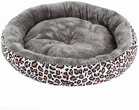 Sofá de cachorro XEDCVR Cama de cachorro redonda Cama de gato macio macio cachorro quente -C_45x10cm