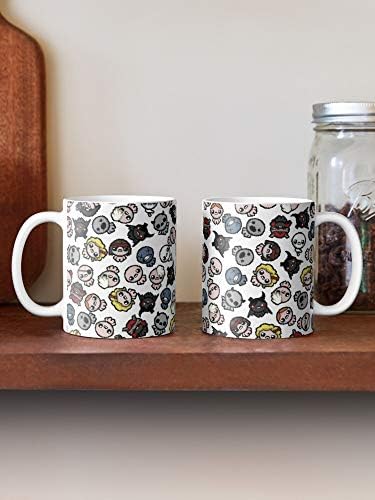 Personagens Isaac Ligando o padrão da caneca Melhor caneca de café cerâmica de 11 onças