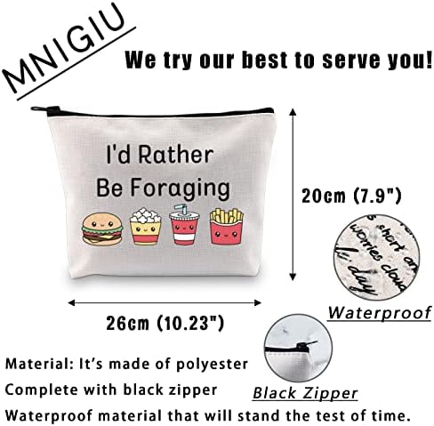 MnigiU Fast Food Amante Presente Fast Fast Food Saco, prefiro fazer uma bolsa de emergência para amigos