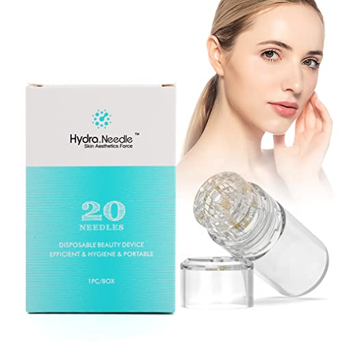 5sizes Hydra 20pin Micro Titânio Aplicador de titânio Bottle Antienveld Care Skin Care Reutilizable