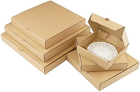 Shukele lphz914 10pcs kraft box pizza caixa