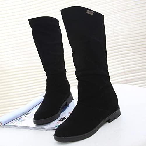 Sapatos de inverno para mulheres botas mid botas mid feminino