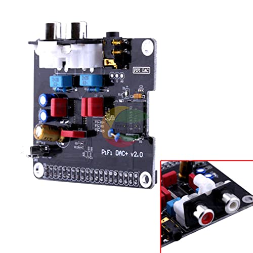 Módulo de placa de som de áudio HIFI DAC PCM5122 I2S Interface 384kHz Indicador de LED para Raspberry Pi/2/3/B+ Módulo Arduino