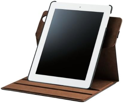 Elecom iPad retina / novo iPad / iPad 2 360 graus giratório para TB-A12360BK