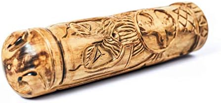 Nórdico comércio de madeira odinn estatueta de madeira - embalada em saco de presentes viking