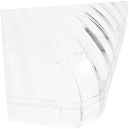 Caixa de tecidos transparentes da caixa de doitool caixa de mesa transparente Caixa de tecidos transparentes caixa de guardanapos
