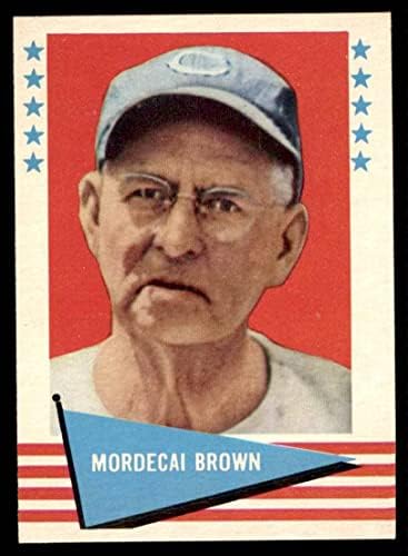 1961 Fleer 11 Mordecai Brown Chicago Cubs EX/MT Cubs