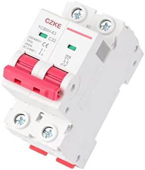 Dfamin YCB6H-63 2 Pólos Din Rail Mount Capacidade de ruptura Circuito em miniatura MCB 6a/10a/16a/20a/25a/32a