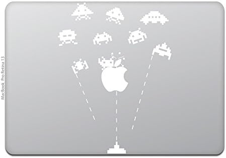 MacBook Air/Pro 13 MacBook Stick Space Invader Game White M516-W