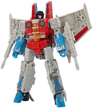 Transformers Toys Generations War for Cybertron Voyager WFC -S24 StarScream Ação Figura - Capítulo Capítulo - Adultos e Crianças