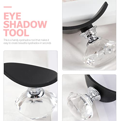 Aplicadores de maquiagem de maquiagem de maquiagem de sombra de sombra 1 Definição da alça de diamante Aplicador de sombra
