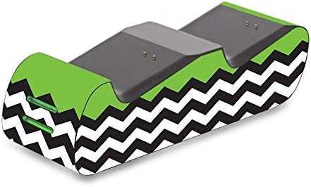 Mightyskins Skin Compatível com carregador de controlador Fosmon Xbox - Chevron de limão | Tampa protetora, durável e exclusiva