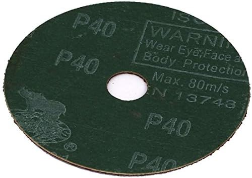 NOVO LON0167 10PCS RUFOUS apresentou lixamento abrasivo redondo de eficácia confiável DISC PAPERS 40 GRIT 4 DIA