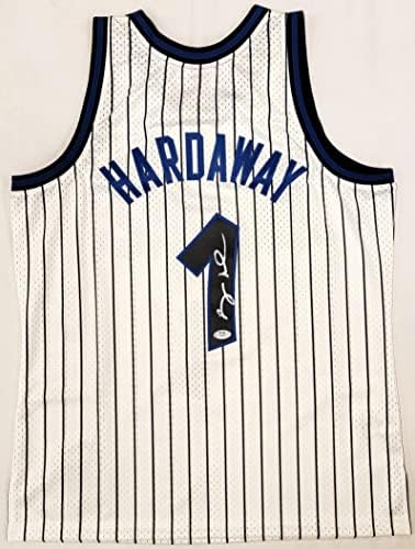 Orlando Magic Anfernee Penny Hardaway autografou 1993-94 Mitchell & Ness Hardwood Classics White Jersey Tamanho L PSA/DNA 3T85733