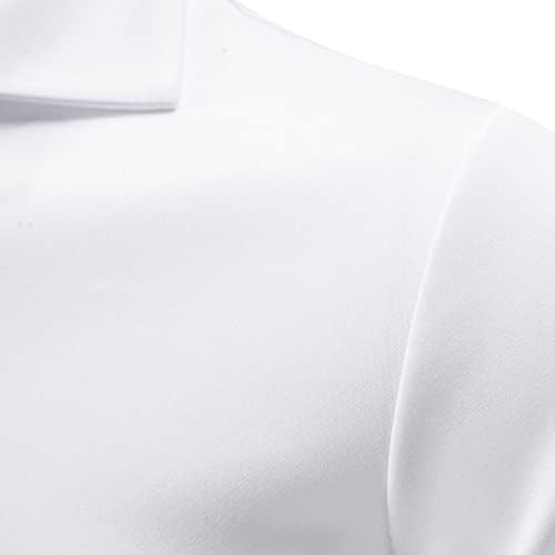 Camisa de golfe masculina manga curta cubana guayabera camisas