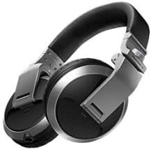 Pioneer DJ HDJ-X5-S-fones de ouvido de DJ circumaurais fechados com motoristas de 40 mm, com faixa de frequência