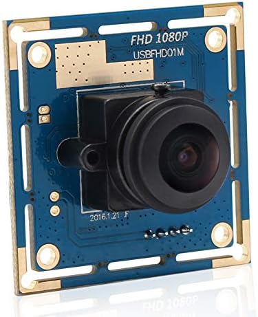 1080p Fisheye Câmera de alta velocidade 640x480 100fps webcamera USB com câmera para o módulo de câmera USB de 180 graus industrial