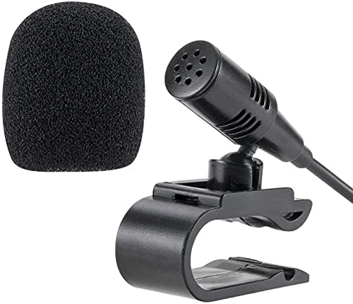 Fingerlakes Microfone Mic Mic Fit para 2,5 mm e 3,5 mm Bluetooth Receptores habilitados para o jogador da cabeça de aparelho