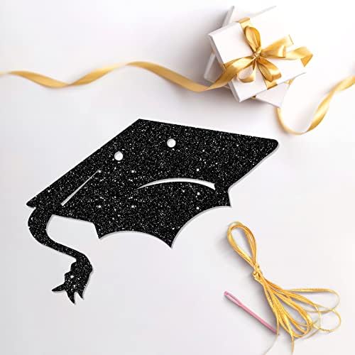 Halawawa Black Glitter I'm Fer Banner, 2023 Graduation Party Decoration, você finalmente fez o pós -graduação Garland, turma de