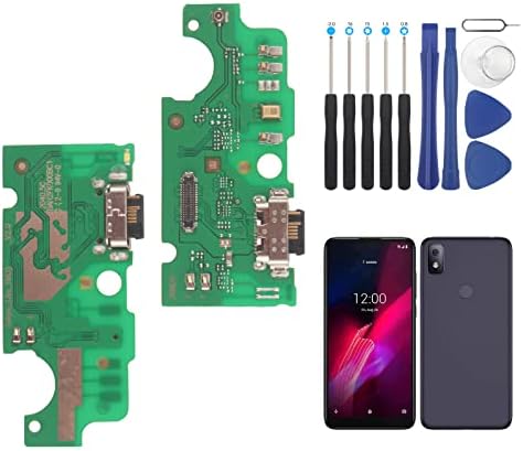 Connector de dock para T-Mobile Revvl 4 5007Z 5007W Porta de carregamento USB Substituição de cabo flexível para