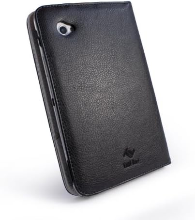 Tuff-luv Tri-Stand Case para Samsung Galaxy Tab 7 / 7.0 Plus GT-P6210 Couro Faux Black F3_33