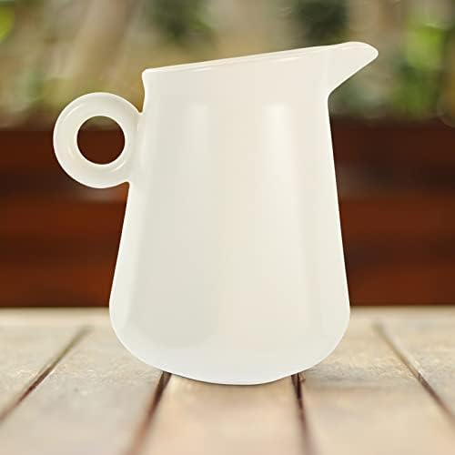 Dispensador de xarope de calda razoaneamente baralho de molho de cremes de leite de leite arremessador de leite café café creme de leite de café Frother xícara para salada que serve café