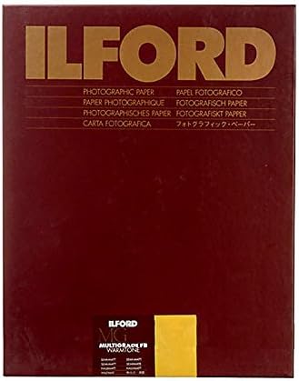 Ilford 11 x 14 Fibra Multigrada B & W Papel, superfície semi-matte, 50 folhas