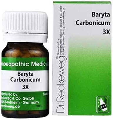 Dr. Reckeweg Alemanha Baryta Carbonicum Trituration Tablet 3x