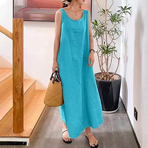 Vestidos de verão de fqzwong para mulheres 2023 Clube de festa da moda casual Long Sundresses Maxi Sexy Ladies Beach Destas Resort