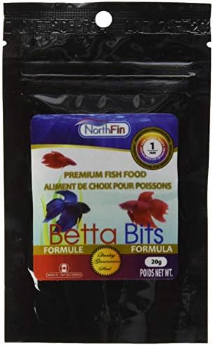 Northfin Food Betta Bits 1mm Bellet 20 gramas pacote