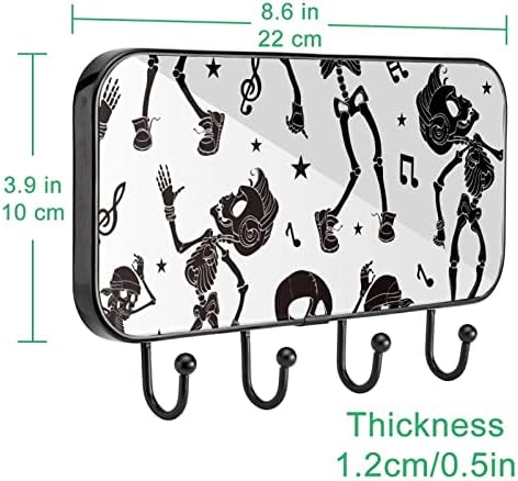 Lyetny Toalheiro Toalheiro Montado com Towel Rack Decoração de banheiro Roupa de roupão de roupão de casaco de casaco engraçado