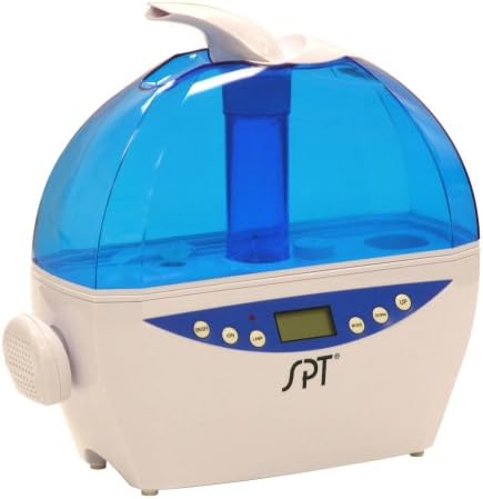 Umidificador ultrassônico digital de Sunpentown com sensor de higrostato azul