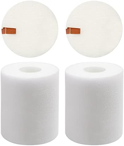 Abeskch Substacting Foam & Felt Filtion para Rotator Prot-Away NV500 NV501 NV502 NV505 NV552 ASSURS, em comparação com a Parte # XFF500, Subardo de Subardo Substituição do Filtro