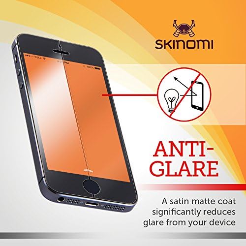Protetor de tela fosco de Skinomi compatível com Sony Xperia 1 II Anti-Glare Matte Skin TPU Anti-Bubble Film