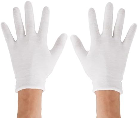 Luvas de trabalho de algodão elástico de iefiel Proteção à mão para hidratação de mão seca spa de eczema cosmético