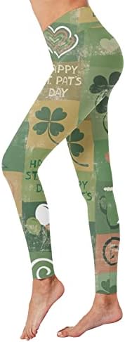 Duds Mulheres Long Roufe -Roupa St. Patricks Prinha calça de ioga de cintura alta para mulheres de manteiga feminina para mulheres 7/8