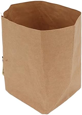Saco de papel Kraft, sacos de armazenamento de papel Kraft dobráveis ​​práticos para vegetais para enorme domínio doméstico
