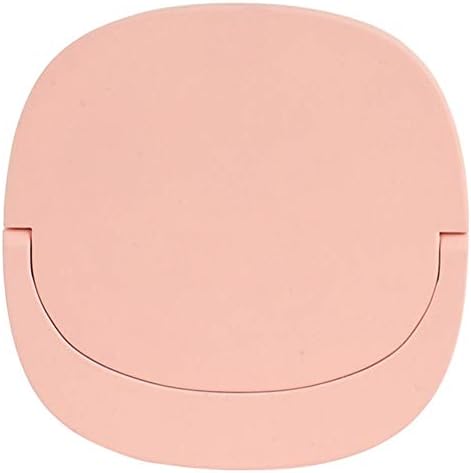 GVFTG Candy Makeup espelho portátil Vaidade de beleza espelho Smart Handheld Mini Night Light, Pink