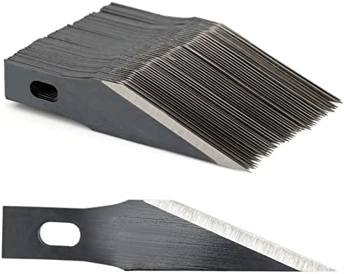Ehdis Precision Craft Hobby Knife Blades 11 Faca Lâminas Reabasteça Ferramenta de corte de arte de hobby com estojo de armazenamento