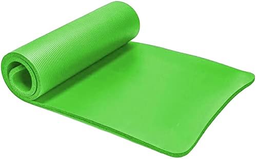 Vandue extra espessa de 1/2 Mat de ioga com alça de transporte - Almofada de espuma resistente à umidade e não deslizamento