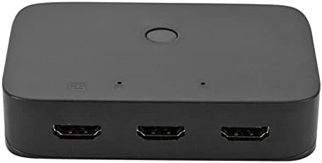Connectores 2 Porta HDMI KVM Switch Distribuidor fácil de instalar o teclado PC Mouse PC Mouse Print Sharing Compartilhamento