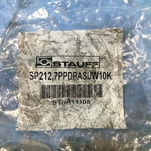 STAUFF SP-212.7-PP-DP-AS-U-W10-K SP212, 7PPDP-ASUW10#K, KIT, 1/2in, Standard Series, Sp2127ppdpasuw10#k, grampo, tamanhos de tubo, placa de solda para montagem soldada