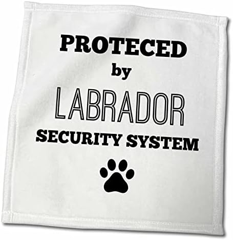 Pets BrooklynmeMem de 3drose - Protegido pelo Sistema de Segurança do Labrador - Toalhas