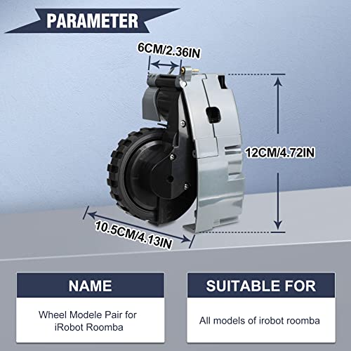 ANRRAIN DIREITO DIREITO DO MODULO DO MODULO DO IROBOT, Compatível com Roomba 500 600 700 800 900 Série, Teste de OEM passado