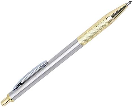 Ftvogue Gravura de gravação caneta de escrivão, ferramenta de corte de gravador de scriber de marcador de cerâmica com ponta de aço de tungstênio [Golden], ferramentas manuais e acessórios