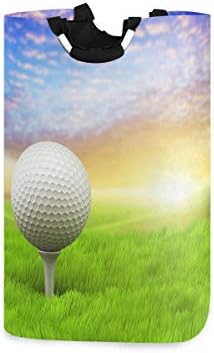 Alaza Evening Golf Golfe Lavanderia Lavanderia Bolsa Bolsa Colhida com Handles Roupas Duráveis ​​Durável A organização
