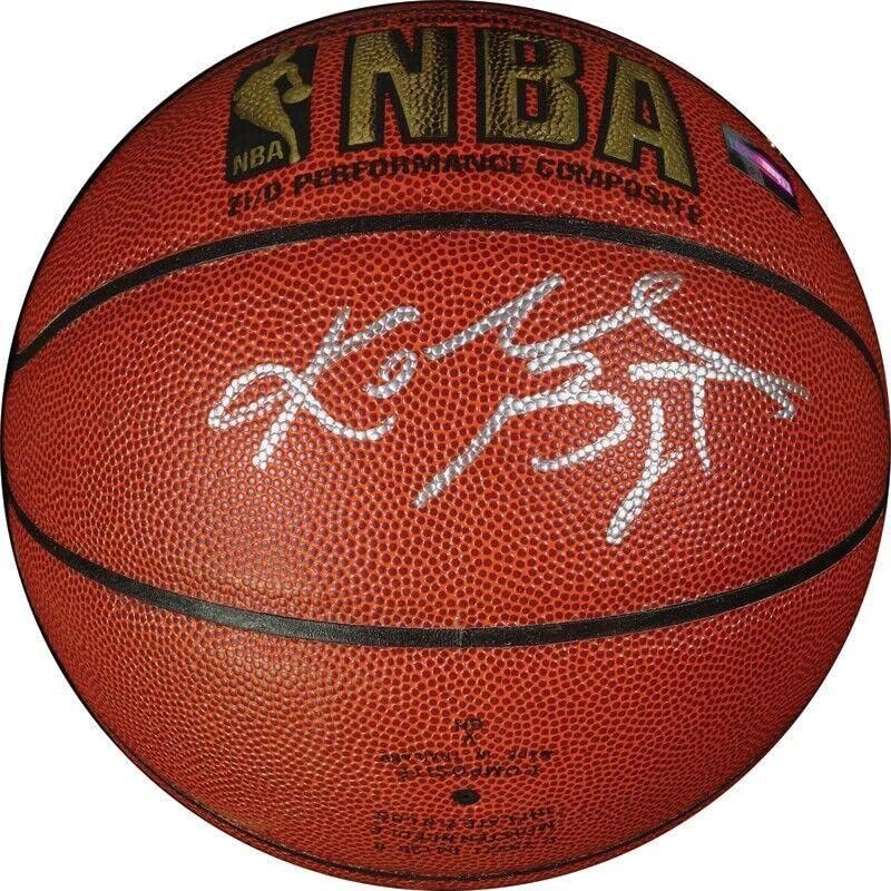 Kobe Bryant assinou Spalding NBA Basketball Bold Auto PSA DNA COA - Basquete autografado