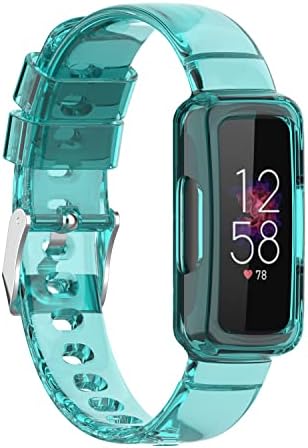 Senter Bracelet Transparent Sport Substaction Band para Fitbit Luxe, Inspire, Inspire HR, Inspire2, ACE2, ACE3 Smart Watch