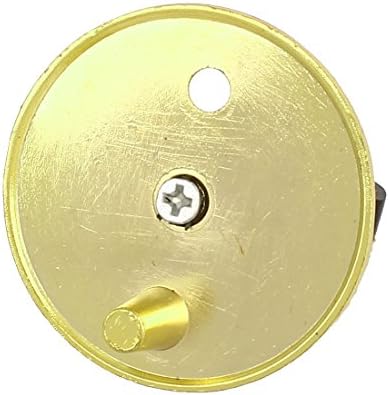 Aexit de 44 mm de diâmetro home decoração redonda em forma de buffer buffer de parada de parada protetor protetor de guarda de porta de ouro