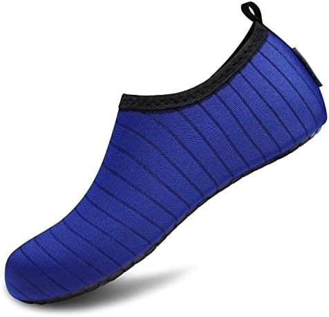 Vifuur Water Sports Sapatos Descalados a Aqua Yoga Slip-On para homens Mulheres